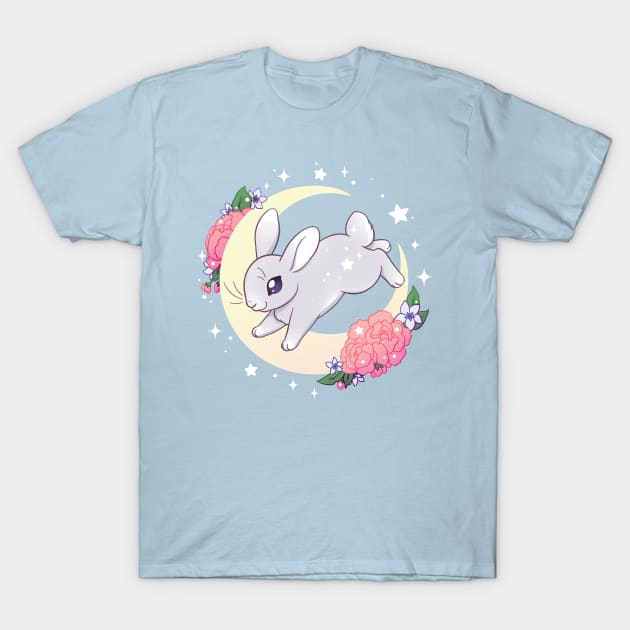 Moon Rabbit T-Shirt by Starling